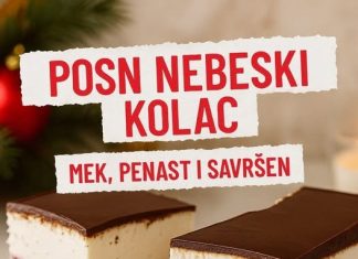 Posni nebeski kolač, mek, penast i savršen! Posni nebeski kolač, mek, penast i savršen! - featured image