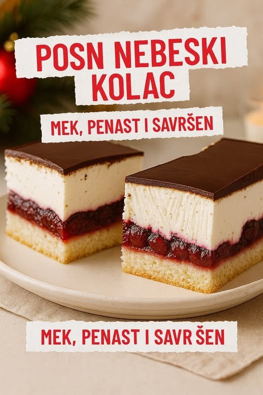 Posni nebeski kolač, mek, penast i savršen! - featured image