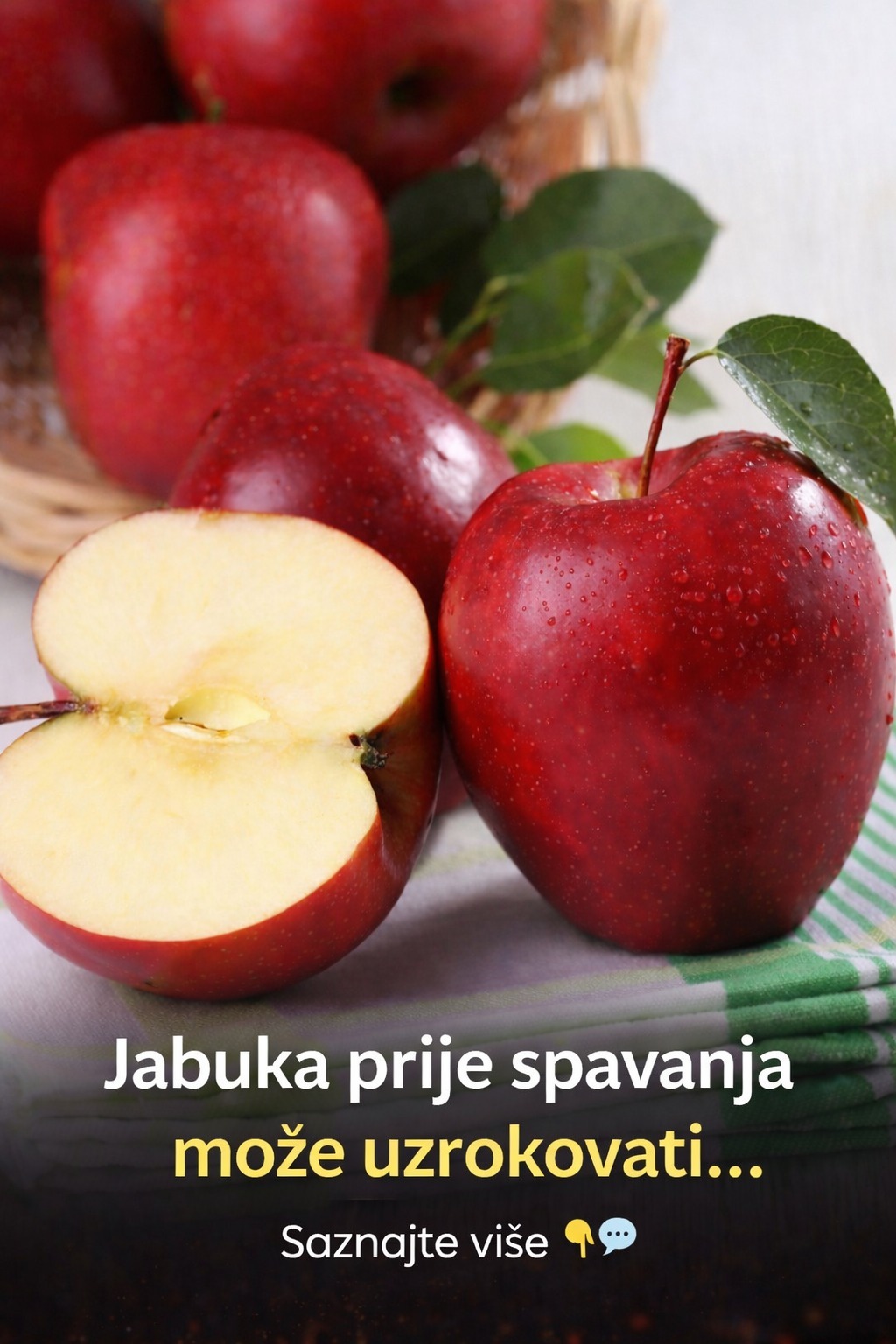 Jedenje jabuke pre spavanja može izazvati… - featured image