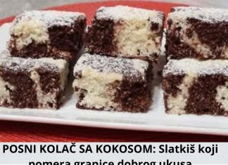 POSNI KOLAČ SA KOKOSOM: Slatkiš koji pomera granice dobrog ukusa POSNI KOLAČ SA KOKOSOM: Slatkiš koji pomera granice dobrog ukusa - featured image