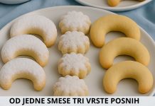 OD JEDNE SMESE TRI VRSTE POSNIH KOLAČA – BRZO I UKUSNO! OD JEDNE SMESE TRI VRSTE POSNIH KOLAČA – BRZO I UKUSNO! - featured image