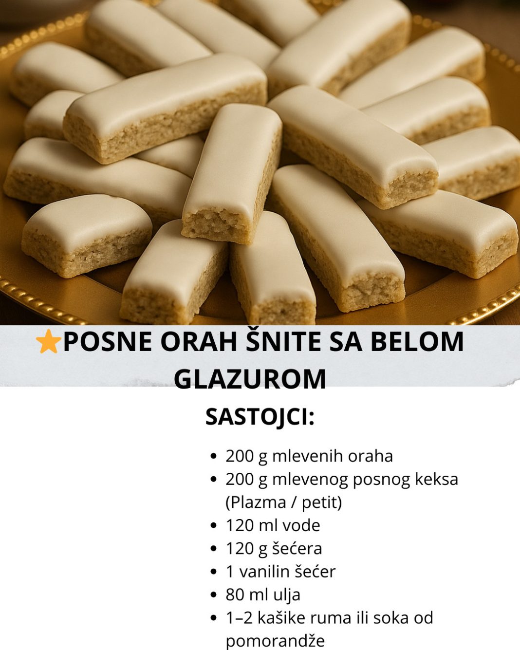 POSNE ORAH ŠNITE SA BELOM GLAZUROM - featured image POSNE ORAH ŠNITE SA BELOM GLAZUROM - featured image