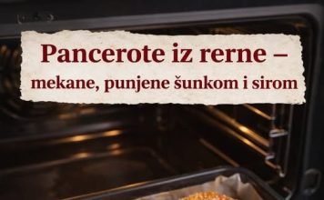 PANCEROTE IZ RERNE-Mekane, punjene šunkom i sirom – savršene za doručak ili večeru PANCEROTE IZ RERNE-Mekane, punjene šunkom i sirom – savršene za doručak ili večeru - featured image