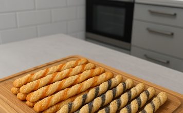 POSNI ŠTAPIĆI SA BELIM VINOM-Neodoljivo hrskavi posni štapići! POSNI ŠTAPIĆI SA BELIM VINOM-Neodoljivo hrskavi posni štapići! - featured image