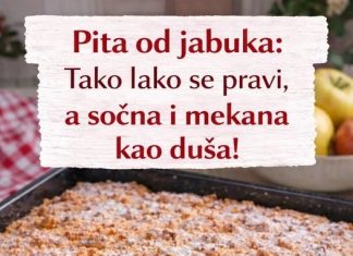 Pita od jabuka ,tako laka, a neverovatno sočna i mekana Pita od jabuka ,tako laka, a neverovatno sočna i mekana - featured image
