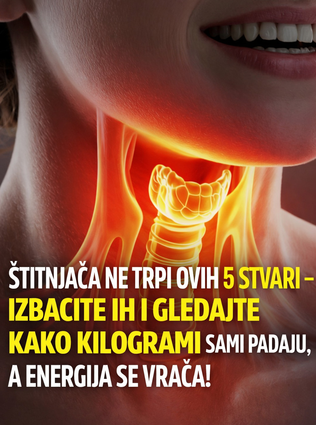 Štitnjača ne trpi ovih 5 stvari – izbacite ih i gledajte kako kilogrami sami padaju, a energija se vraća! - featured image