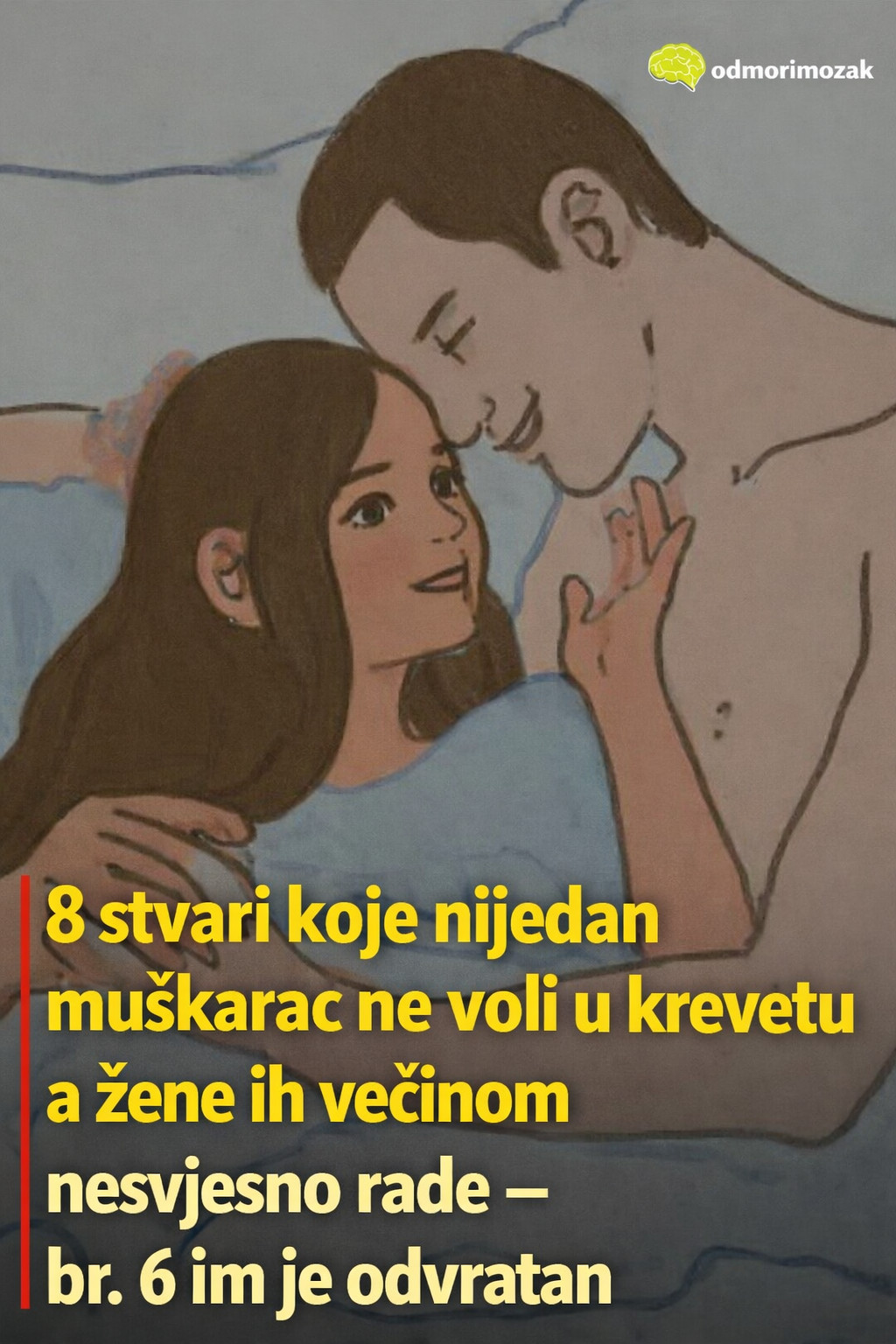 8 stvari koje nijedan muškarac ne voli u krevetu a žene ih većinom nesvjesno rade – br. 6 im je odvratan - featured image