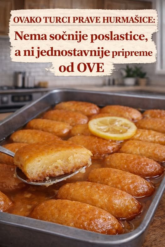 OVAKO TURCI PRAVE HURMAPŠICE-Nema sočnije poslastice,a ni jednostavnije pripreme od ove - featured image