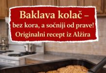 BAKLAVA KOLAČ – BEZ KORA, a sočniji od prave…ORginalni recept iz Alžira… BAKLAVA KOLAČ – BEZ KORA, a sočniji od prave…ORginalni recept iz Alžira… - featured image