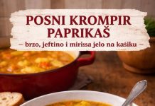 Posni krompir paprikaš – brzo, jeftino i mirisno jelo na kašiku Posni krompir paprikaš – brzo, jeftino i mirisno jelo na kašiku - featured image