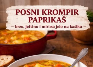 Posni krompir paprikaš – brzo, jeftino i mirisno jelo na kašiku Posni krompir paprikaš – brzo, jeftino i mirisno jelo na kašiku - featured image