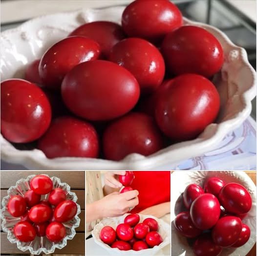 KAKO DA JAJA BUDU INTENZIVNO CRVENE BOJE: Bez kapi hemije, a potrebne su samo 2 namirnice koje sve domaćice imaju - featured image