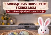 Farbanje jaja hibiskusom i kurkumom…Trik za šarena jaja bez kupovnih boja… Farbanje jaja hibiskusom i kurkumom…Trik za šarena jaja bez kupovnih boja… - featured image