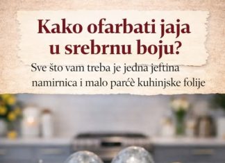 Kako ofarbati jaja u srebrnu boju? Sve što vam treba je jedna jeftina namirnica i malo parče kuhinjske folije… Kako ofarbati jaja u srebrnu boju? Sve što vam treba je jedna jeftina namirnica i malo parče kuhinjske folije… - featured image