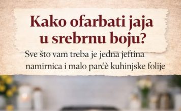 Kako ofarbati jaja u srebrnu boju? Sve što vam treba je jedna jeftina namirnica i malo parče kuhinjske folije… Kako ofarbati jaja u srebrnu boju? Sve što vam treba je jedna jeftina namirnica i malo parče kuhinjske folije… - featured image