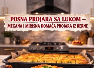Posna projara sa lukom – mekana i mirisna domaća projara iz rerne Posna projara sa lukom – mekana i mirisna domaća projara iz rerne - featured image