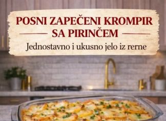 Posni zapečeni krompir sa pirinčem… Jednostavno i ukusno jelo iz rerne Posni zapečeni krompir sa pirinčem… Jednostavno i ukusno jelo iz rerne - featured image