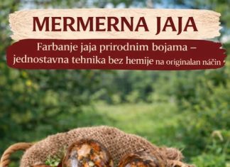 Mermerna jaja, farbanje prirodnim bojama, jednostavna tehnika bez hemije na orginalan način Mermerna jaja, farbanje prirodnim bojama, jednostavna tehnika bez hemije na orginalan način - featured image