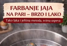 FARBANJE JAJA NA PARI, brzo i lako…Tako laka i jeftina metoda svima uspe… FARBANJE JAJA NA PARI, brzo i lako…Tako laka i jeftina metoda svima uspe… - featured image