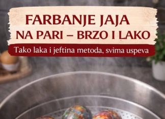 FARBANJE JAJA NA PARI, brzo i lako…Tako laka i jeftina metoda svima uspe… FARBANJE JAJA NA PARI, brzo i lako…Tako laka i jeftina metoda svima uspe… - featured image