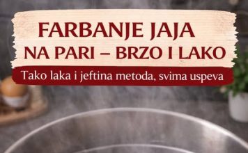 FARBANJE JAJA NA PARI, brzo i lako…Tako laka i jeftina metoda svima uspe… FARBANJE JAJA NA PARI, brzo i lako…Tako laka i jeftina metoda svima uspe… - featured image
