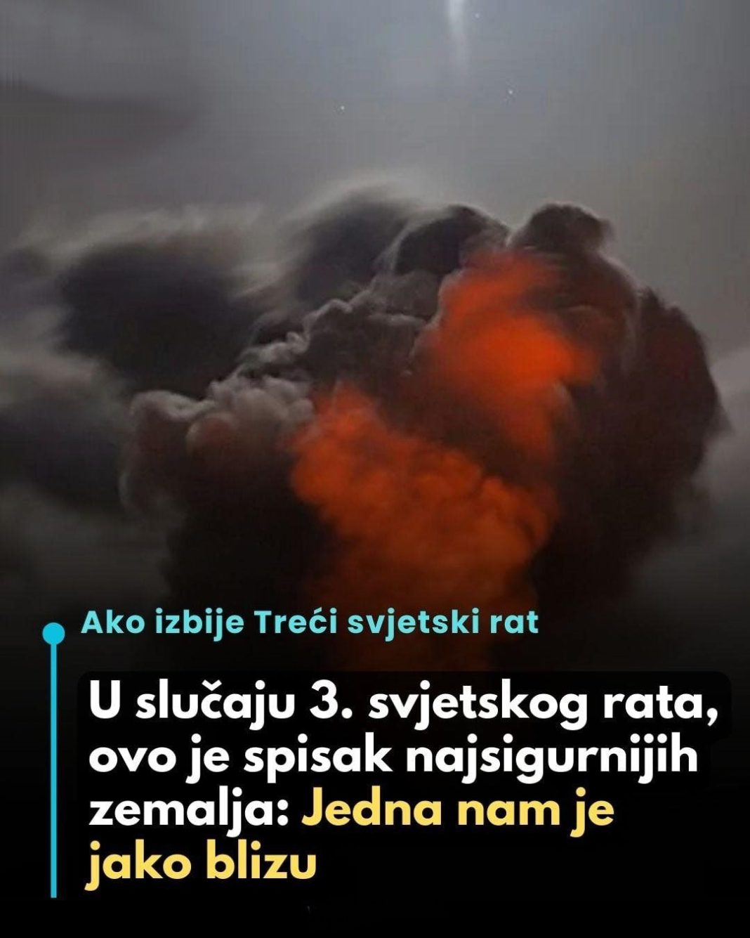 U slučaju 3. svjetskog rata, ovo je spisak najsigurnijih zemalja: Jedna je jako blizu… - featured image