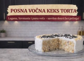 Posna voćna keks torta Lagana, kremasta i puna voća – savršen desert bez pečenja! Posna voćna keks torta Lagana, kremasta i puna voća – savršen desert bez pečenja! - featured image