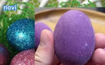 Farbanje jaja bijelim vinom: Za 10 minuta dobićete boju koja svjetluca i presijava se kao šljokice Farbanje jaja bijelim vinom: Za 10 minuta dobićete boju koja svjetluca i presijava se kao šljokice - featured image