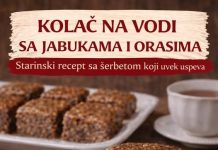Kolač na vodi sa jabukama i orasima…Starinski recept sa šerbetom koji uvek uspeva Kolač na vodi sa jabukama i orasima…Starinski recept sa šerbetom koji uvek uspeva - featured image