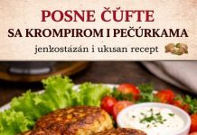 POSNE ĆUFTE SA KROMPIROM I PEČURKAMA – jednostavan i ukusan recept POSNE ĆUFTE SA KROMPIROM I PEČURKAMA – jednostavan i ukusan recept - featured image
