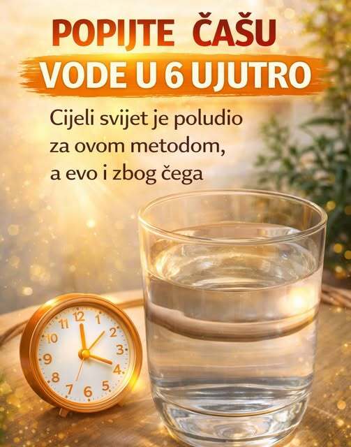 Popijte čašu vode u 6 ujutro: cijeli svijet je poludio za ovom metodom, a evo I zbog čega…. - featured image