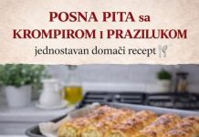 Posna pita sa krompirom i prazilukom… Jednostavan domaći recept Posna pita sa krompirom i prazilukom… Jednostavan domaći recept - featured image