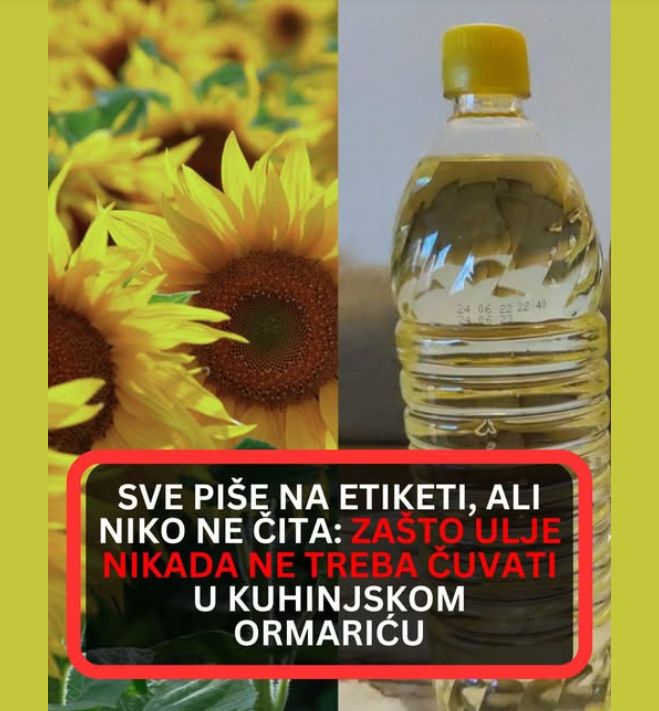 Sve piše na etiketi, ali niko ne čita: Zašto ulje nikada ne treba čuvati u kuhinjskom ormariću - featured image