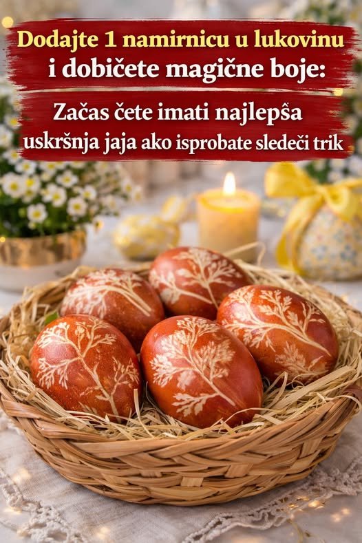 Dodajte jednu namirnicu u lukovinu i dobicete magicne boje… - featured image