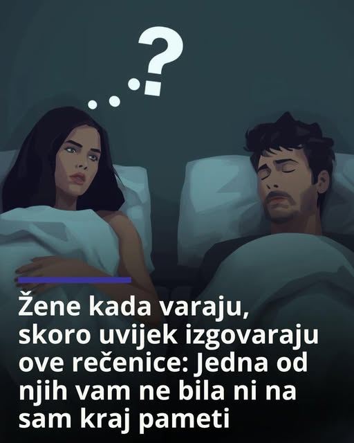 Žene kada varaju, skoro uvijek izgovaraju određene rečenice koje služe da sakriju tragove, skrenu pažnju ili.. - featured image