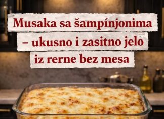 POSNA MUSAKA SA ŠAMPINJONIMA – ukusno i zasitno jelo iz rerne bez mesa.. POSNA MUSAKA SA ŠAMPINJONIMA – ukusno i zasitno jelo iz rerne bez mesa.. - featured image