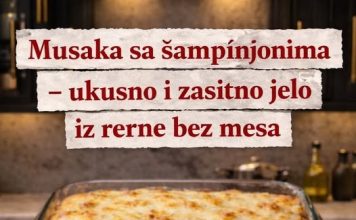 POSNA MUSAKA SA ŠAMPINJONIMA – ukusno i zasitno jelo iz rerne bez mesa.. POSNA MUSAKA SA ŠAMPINJONIMA – ukusno i zasitno jelo iz rerne bez mesa.. - featured image