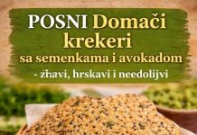 Posni domaći krekeri sa semenkama i avokadom – recept Posni domaći krekeri sa semenkama i avokadom – recept - featured image
