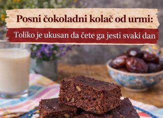Posni čokoladni kolač od urmi…Toliko je ukusan da ćete ga jesti svaki dan Posni čokoladni kolač od urmi…Toliko je ukusan da ćete ga jesti svaki dan - featured image