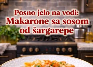 Posno jelo na vodi: Makarone sa sosom od šargarepe Posno jelo na vodi: Makarone sa sosom od šargarepe - featured image