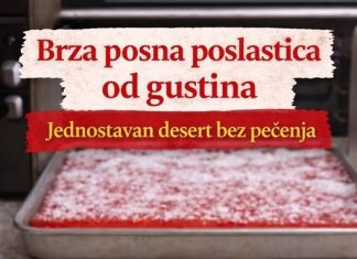Brza posna poslastica od gustina – jednostavan desert bez pečenja Brza posna poslastica od gustina – jednostavan desert bez pečenja - featured image