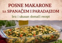 Posne makarone sa spanaćem i paradajzom…Brz i ukusan domaći recept Posne makarone sa spanaćem i paradajzom…Brz i ukusan domaći recept - featured image