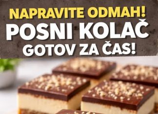 Napravite odmah, posni kolač gotov za čas Napravite odmah, posni kolač gotov za čas - featured image