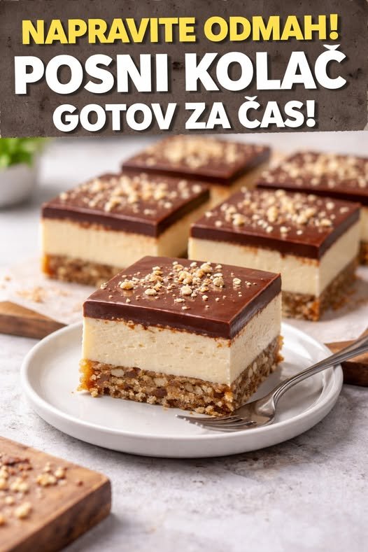 Napravite odmah, posni kolač gotov za čas - featured image