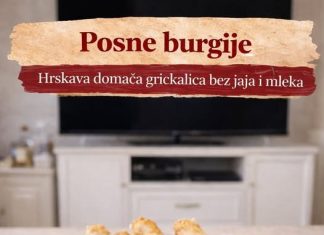 Posne burgije – hrskava domaća grickalica bez jaja i mleka Posne burgije – hrskava domaća grickalica bez jaja i mleka - featured image