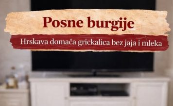 Posne burgije – hrskava domaća grickalica bez jaja i mleka Posne burgije – hrskava domaća grickalica bez jaja i mleka - featured image
