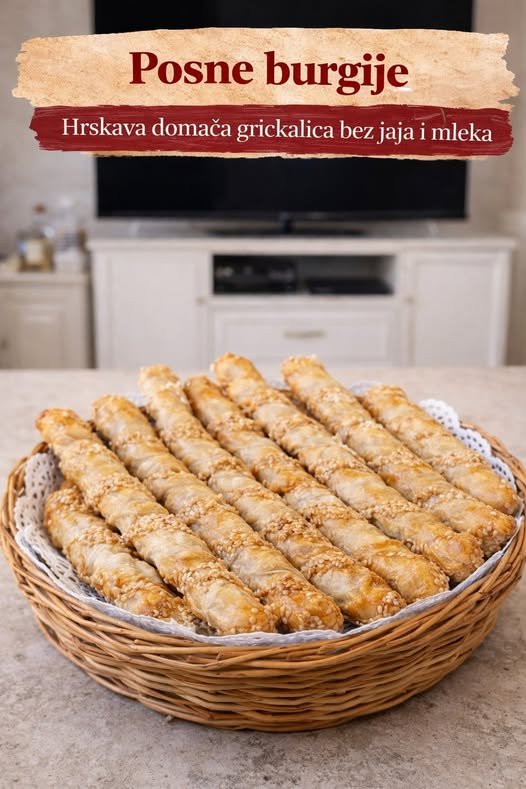 Posne burgije – hrskava domaća grickalica bez jaja i mleka - featured image