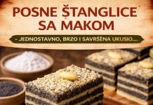 POSNE ŠTANGLICE SA MAKOM, jednostavno, brzo i savršeno ukusno… POSNE ŠTANGLICE SA MAKOM, jednostavno, brzo i savršeno ukusno… - featured image