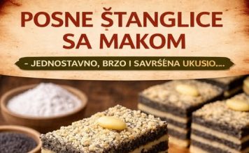 POSNE ŠTANGLICE SA MAKOM, jednostavno, brzo i savršeno ukusno… POSNE ŠTANGLICE SA MAKOM, jednostavno, brzo i savršeno ukusno… - featured image
