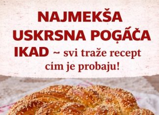 NAJMEKŠA USKRSNA POGAČA ikad, svi traže recept čim je probaju… NAJMEKŠA USKRSNA POGAČA ikad, svi traže recept čim je probaju… - featured image